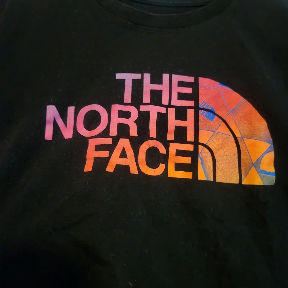 The North‎ Face Breast Cancer Awareness Black T-Shirt Size L - Picture 2 of 5